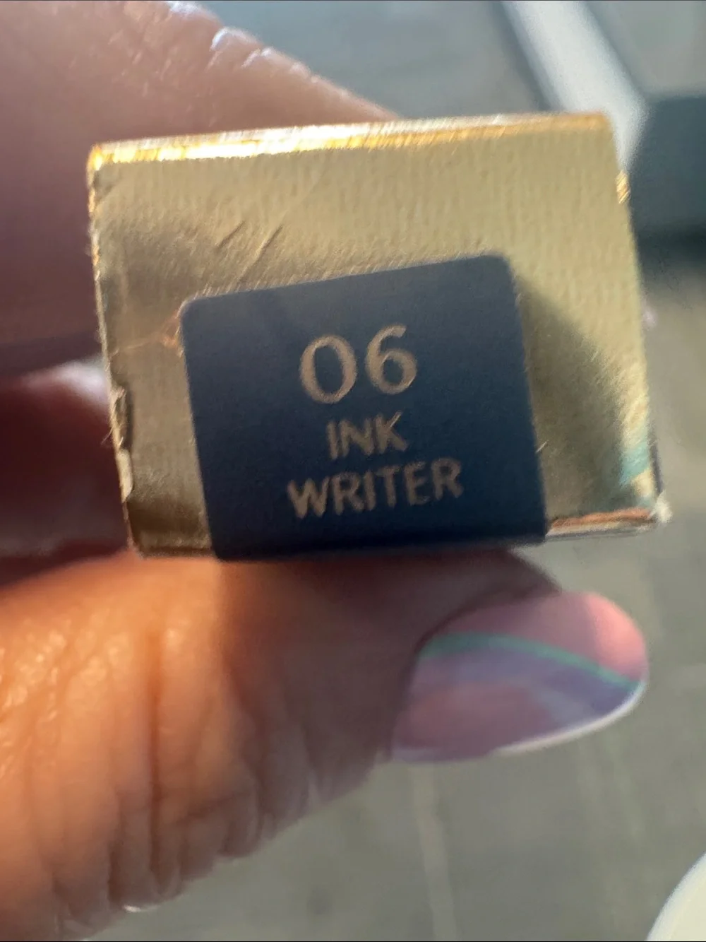 Estee Lauder Artist's Eye Pencil - Navy Blue with Gold Accents